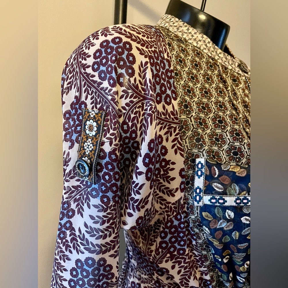 Byron Lars tunic Asymetrical Dress 2 4 extra small small petite - Picture 5 of 13